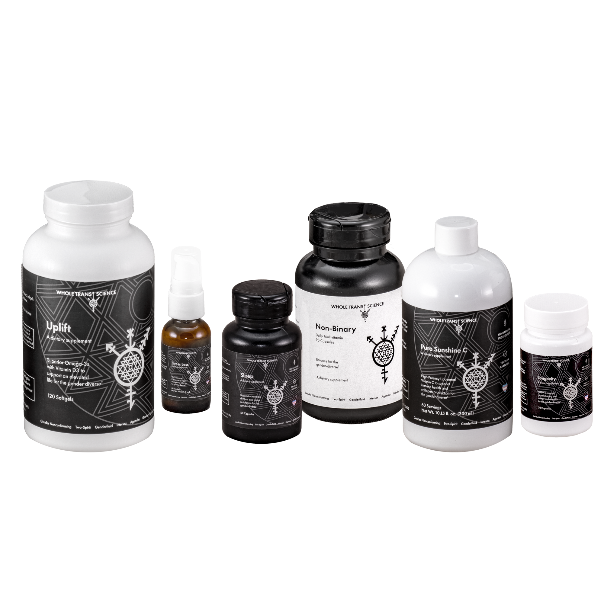 Non-Binary Set (PRESALE) – Inclusive Pride Kit | Whole Trans Science